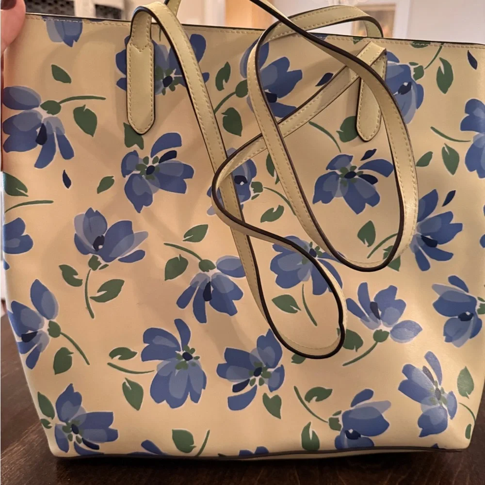 Kate Spade Blue and Green Floral handbag - Picture 1 of 5